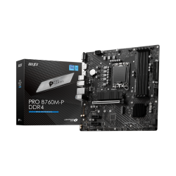 MSI PRO B760M-P DDR4 mATX Motherboard MSI PRO B760M-P DDR4 mATX Motherboard