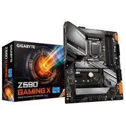 GIGABYTE Z590 Gaming X Intel 10th and 11th Gen ATX Motherboard GIGABYTE Z590 Gaming X Intel 10th and 11th Gen ATX Motherboard