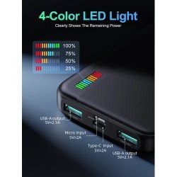 Joyroom JR-T017 Dazzling Series 20000mah 12W Power Bank Joyroom JR-T017 Dazzling Series 20000mah 12W Power Bank