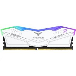 TEAM T-FORCE DELTA RGB 32GB (16GBx2) 8000MHz DDR5 Gaming RAM White TEAM T-FORCE DELTA RGB 32GB (16GBx2) 8000MHz DDR5 Gaming RAM White