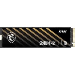 MSI SPATIUM M461 1TB PCIe 4.0 NVMe M.2 SSD MSI SPATIUM M461 1TB PCIe 4.0 NVMe M.2 SSD