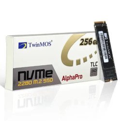 TwinMOS AlphaPro 256GB NVMe M.2 2280 SSD TwinMOS AlphaPro 256GB NVMe M.2 2280 SSD