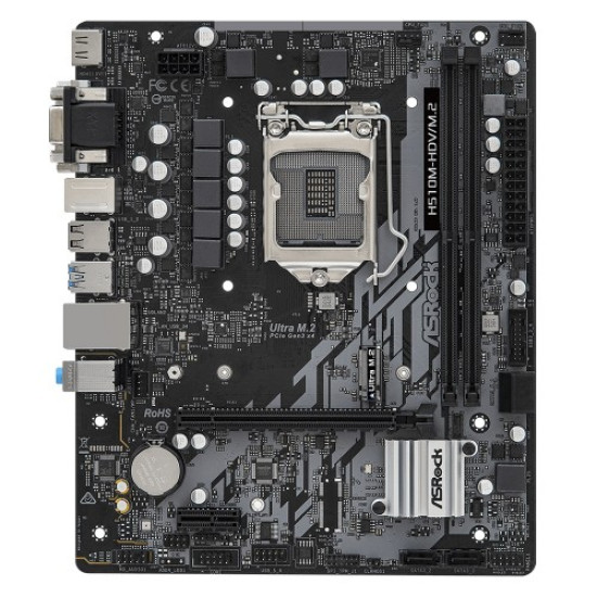 ASROCK H510M-HDV/M.2 10TH AND 11TH GEN MICRO ATX MOTHERBOARD